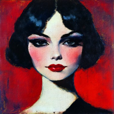 Woman #5 - Kees_van_Dongen ( inspiratie)